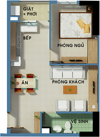 TỔNG QUAN CĂN HỘ THE USEFULL